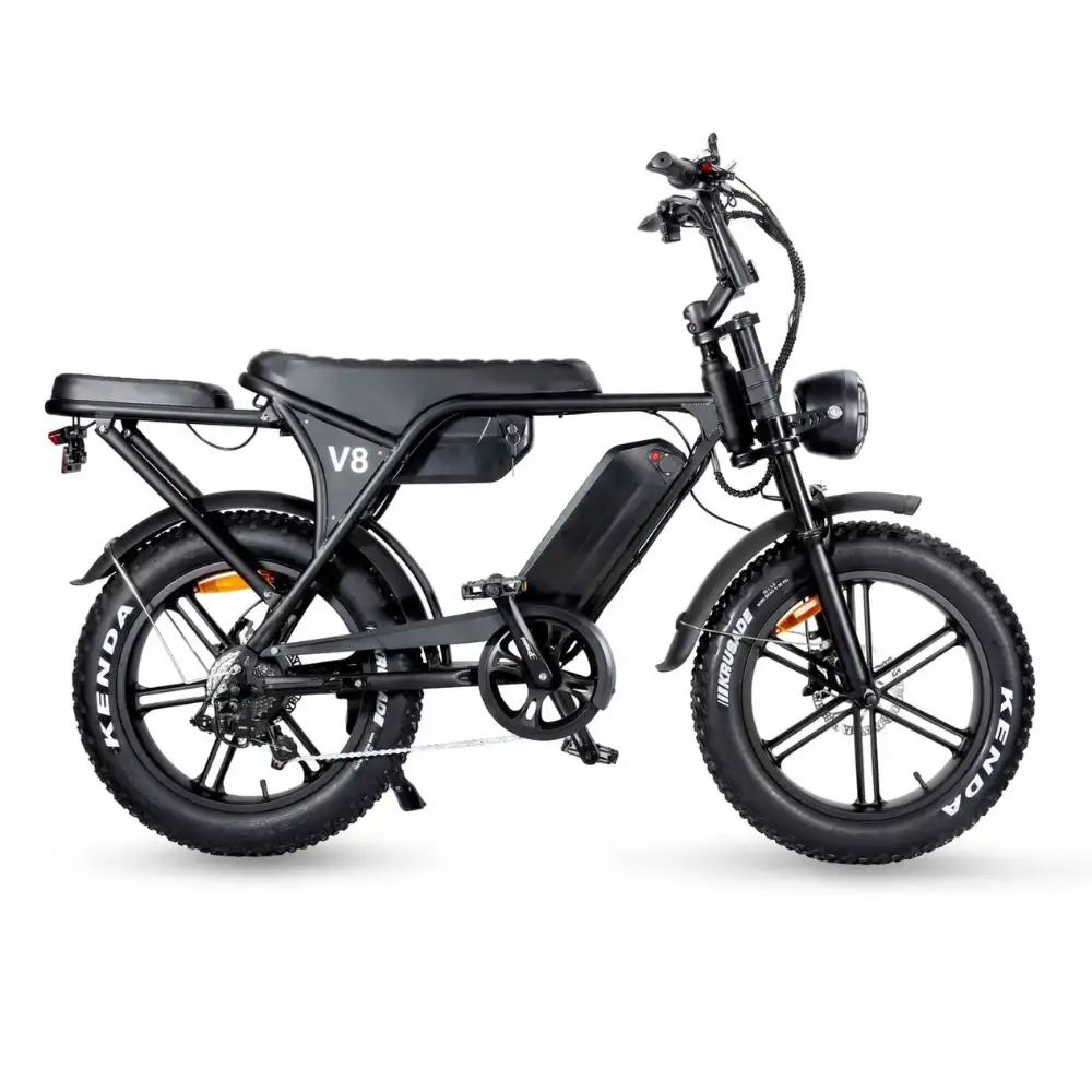 OUXI C80+ fatbike met dubbele accu 250W