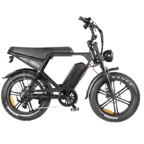 OUXI C80 Pro zwart 2025 elektrische fatbike 250W