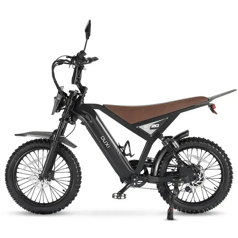 OUXI GT20 PRO fatbike zwart
