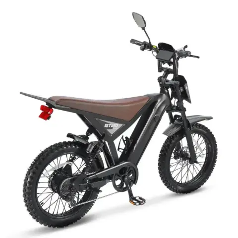 OUXI GT20 PRO zwart zijaanzicht