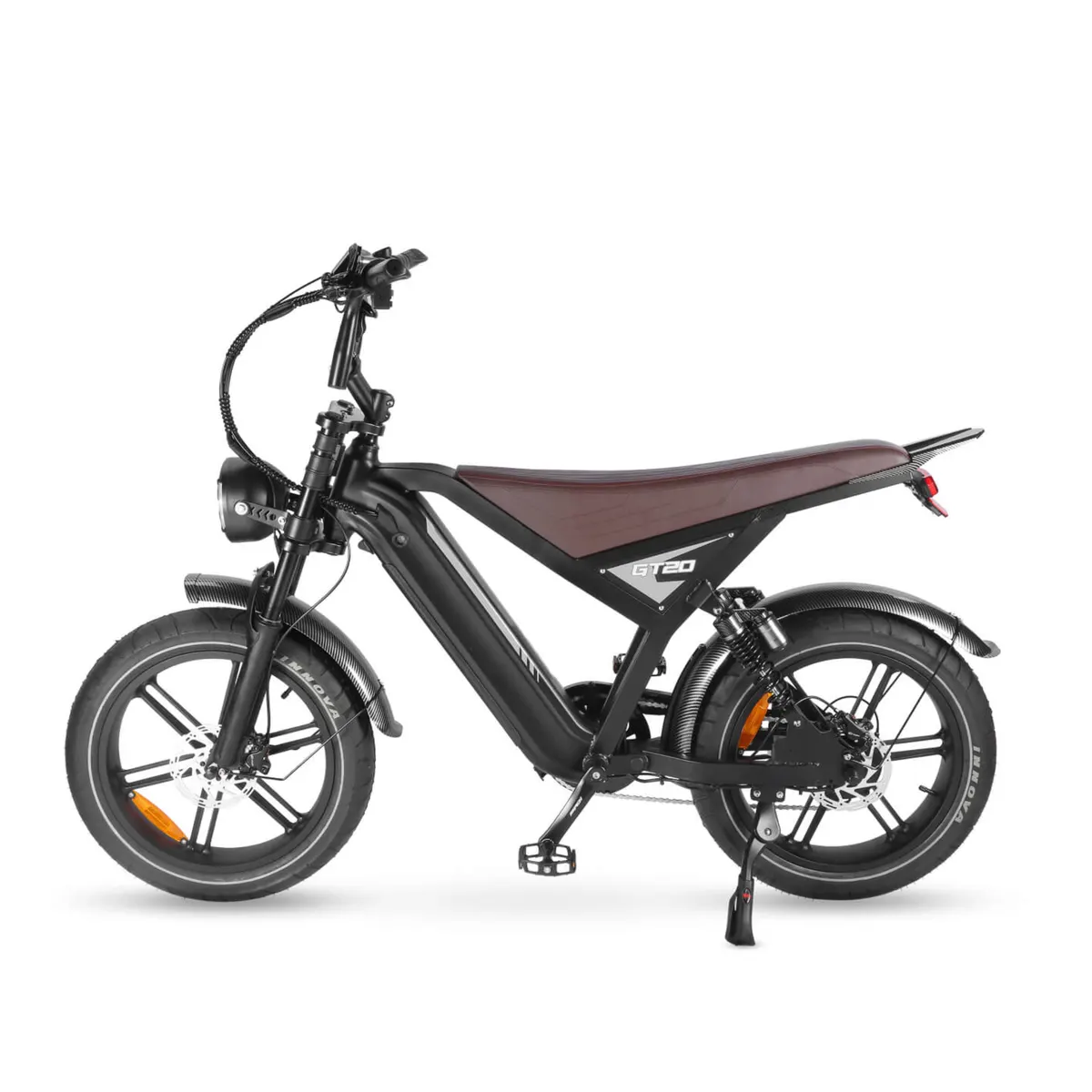 OUXI GT20 zwart zijaanzicht