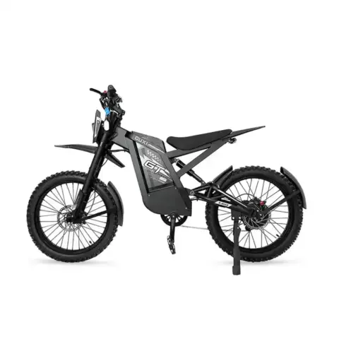 OUXI GT2000 zwart zijaanzicht