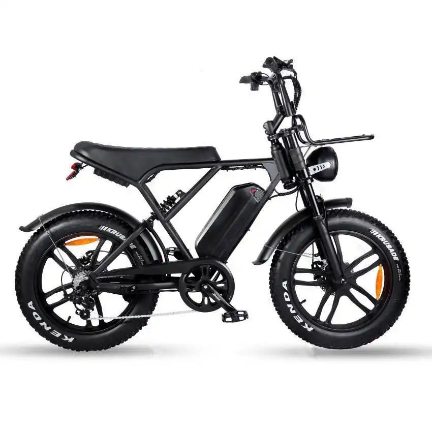OUXI H9 fatbike zwart 250W