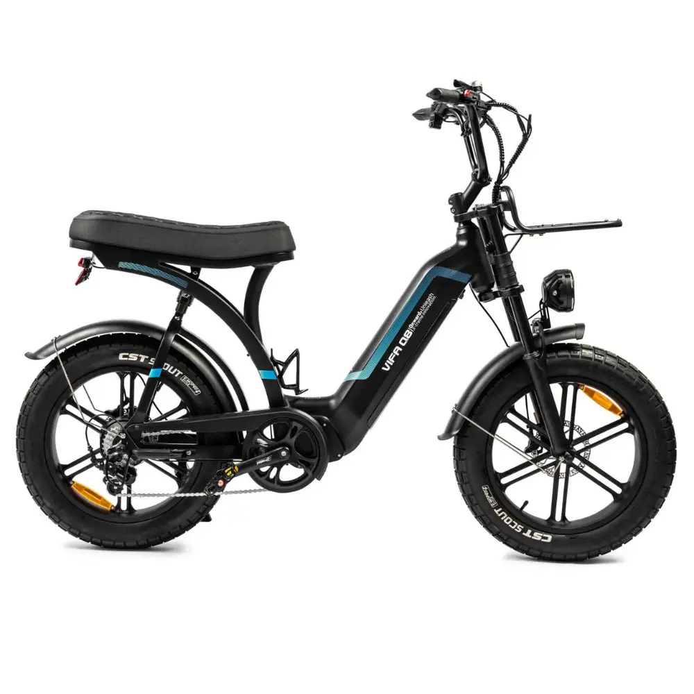 OUXI Q8 fatbike zwart 250W