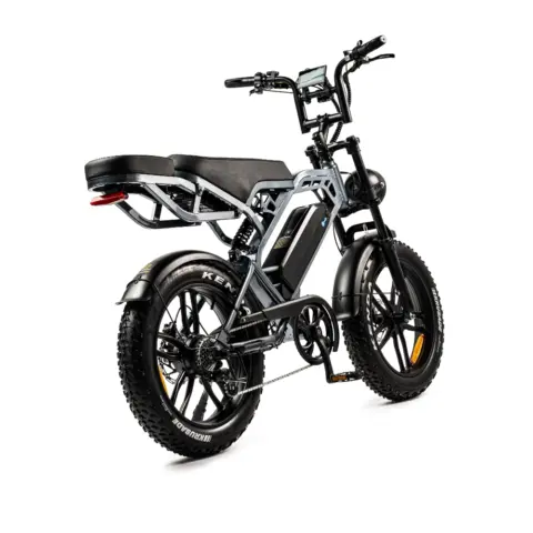 V20 Pro elektrische fatbike donkergrijs