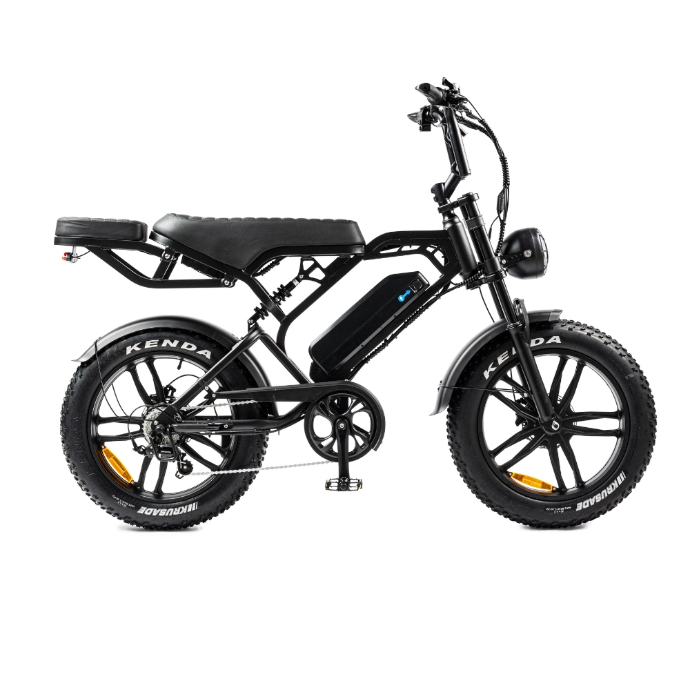 V20 Pro fatbike zwart 250W
